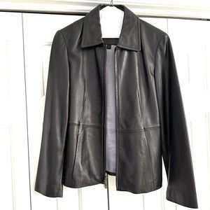 LIKE NEW GUESS LEATHER JACKET